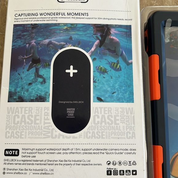 Waterproof  Diving Case. 15M never used in box - Picture 7 of 8